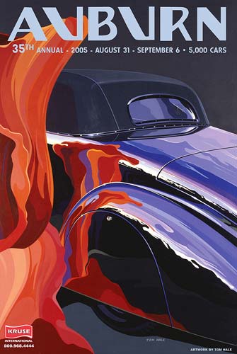 Dramatic view of Duesenberg