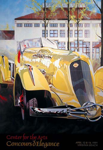 Front view of Duesenberg Morman Meteor