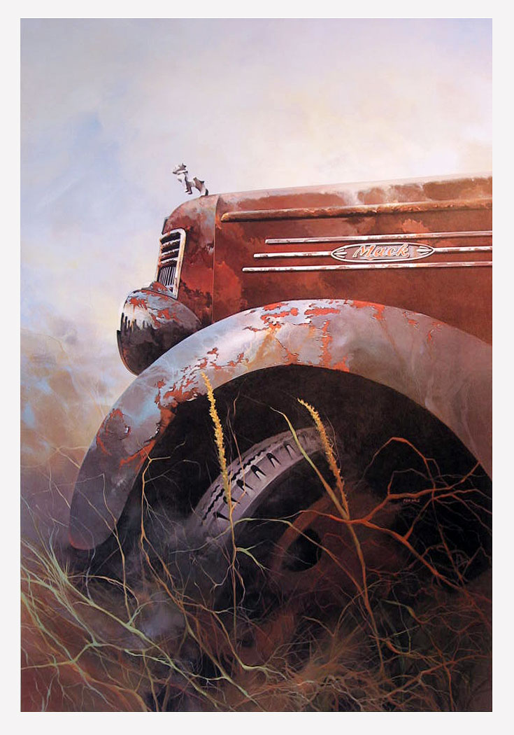 Front view of Mack (edition 675)